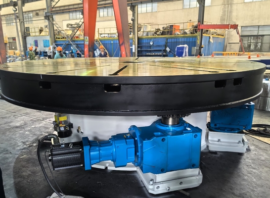 50T Đàn quay máy lắp đặt hàn để chế tạo bể cuộn ống