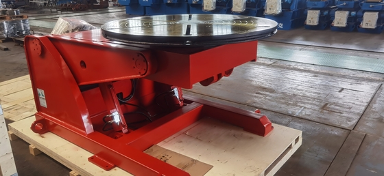 Máy định vị thao tác hàn ống 5000kg Nghiêng thủy lực 3 trục