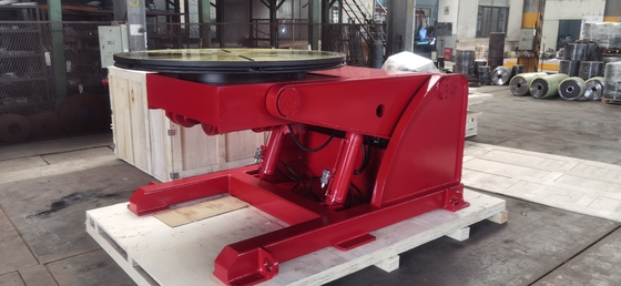 Máy định vị thao tác hàn ống 5000kg Nghiêng thủy lực 3 trục