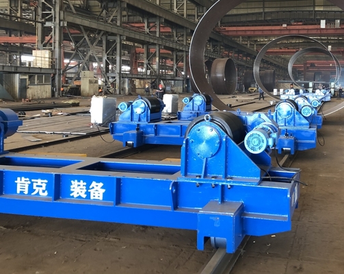 Máy hàn ống nhỏ thông thường Máy quay tháp gió Hàn bánh xe có động cơ 150 tấn