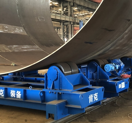 Máy hàn ống nhỏ thông thường Máy quay tháp gió Hàn bánh xe có động cơ 150 tấn