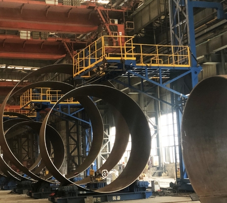 Hệ thống thao tác cột di động và bùng nổ Máy hàn tự động cưa