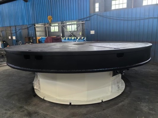 50T Đàn quay máy lắp đặt hàn để chế tạo bể cuộn ống