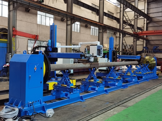 VFD TWB40 Định vị hàn ống với 3 hàm Chuck và lăn hỗ trợ kép